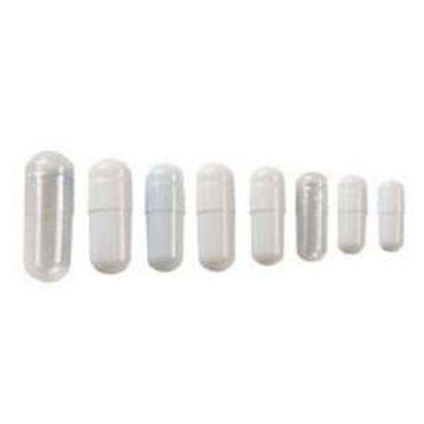Capsule Medicine Gelatin Empty Size 3 Transparent 500/Bt